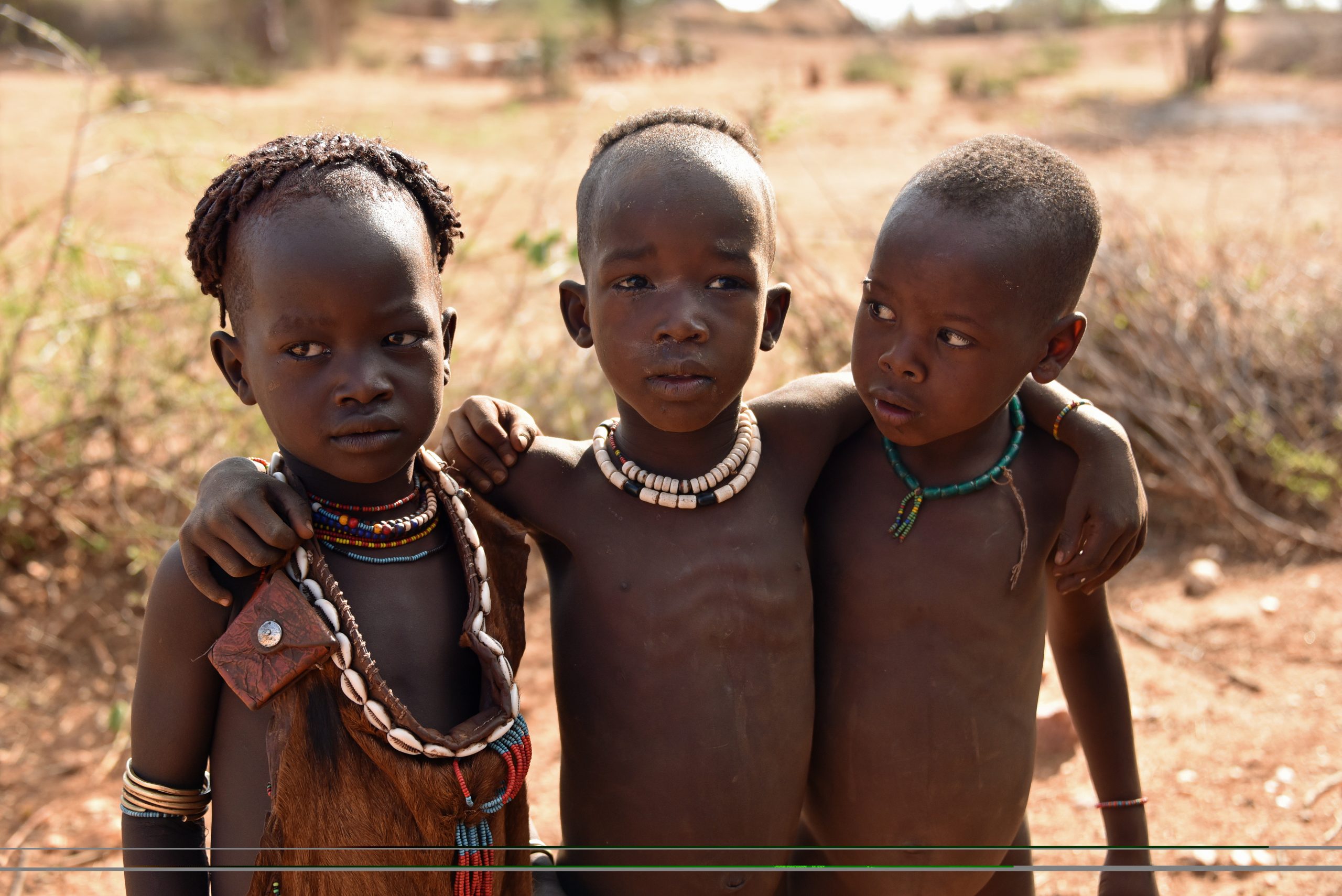 Omo Valley Southern Ethiopia, Hamar children1
